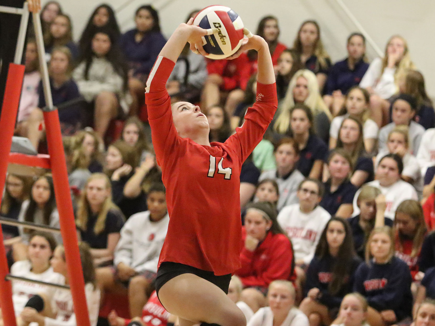 Ursuline vs. Visitation volleyball